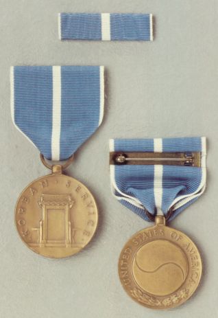 Korean Service Medal and Streamer