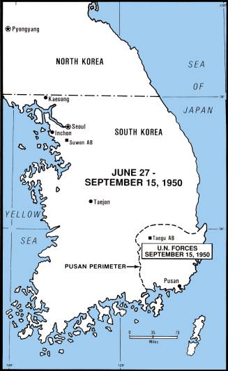UN Defensive: June 27-September 15, 1950