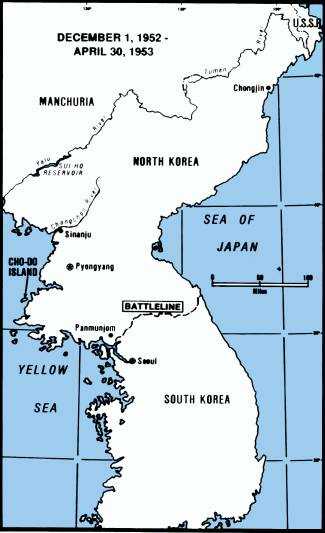 Third Korean Winter: December 1, 1952-April 30, 1953