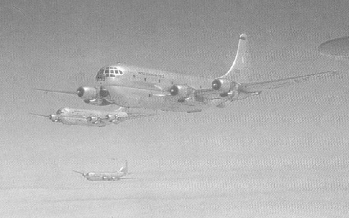KC-97 formation