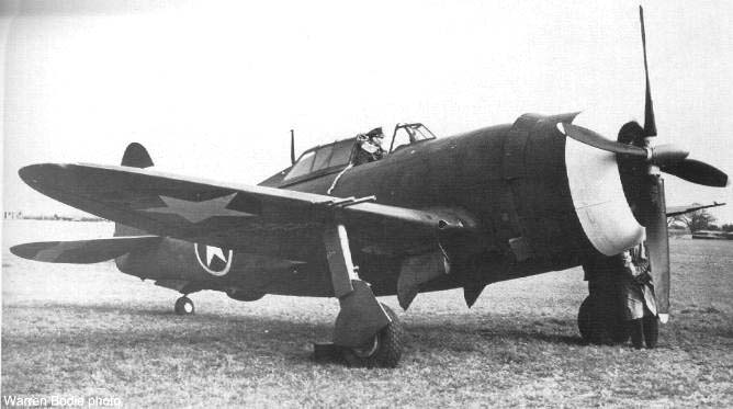 New P-47C in Britain