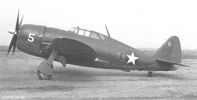 The First production P-47B