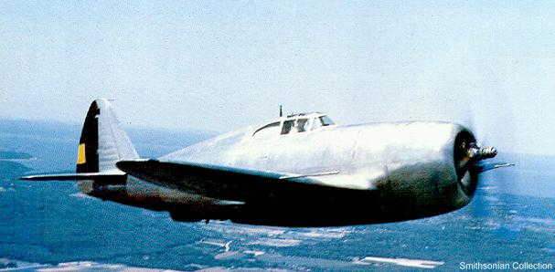 XP-47B in color