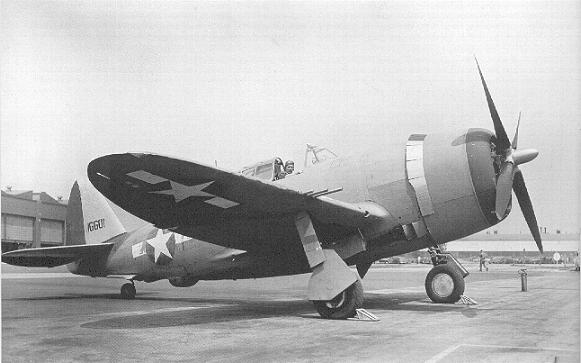 The unofficial XP-47M test mule