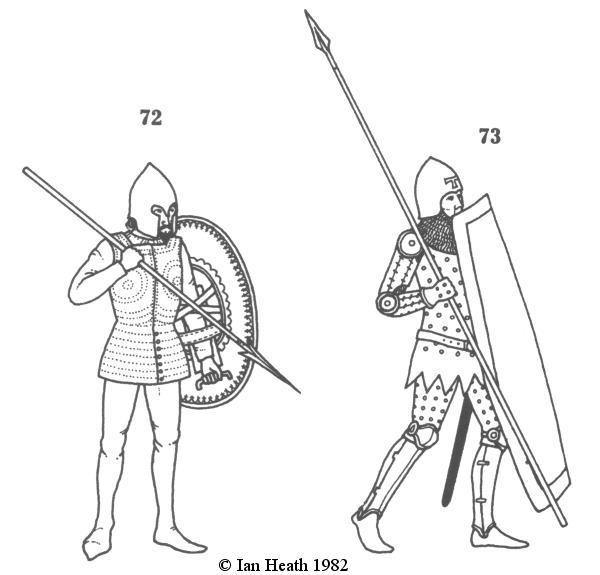 Italian Infantrymen, 14th Century
