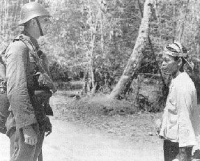 Lieutenant Nass on Java, 1941