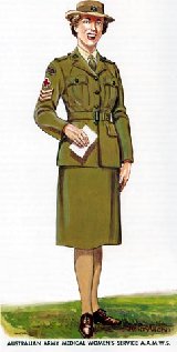 Australian Army nurse, 1939-1945