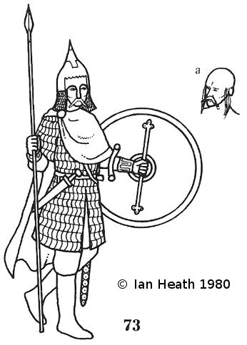 10TH CENTURY RUS CHIEFTAIN in 'Armies of the Dark Ages 600 1066' by Ian Heath