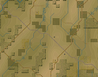 Schematic representation of the map